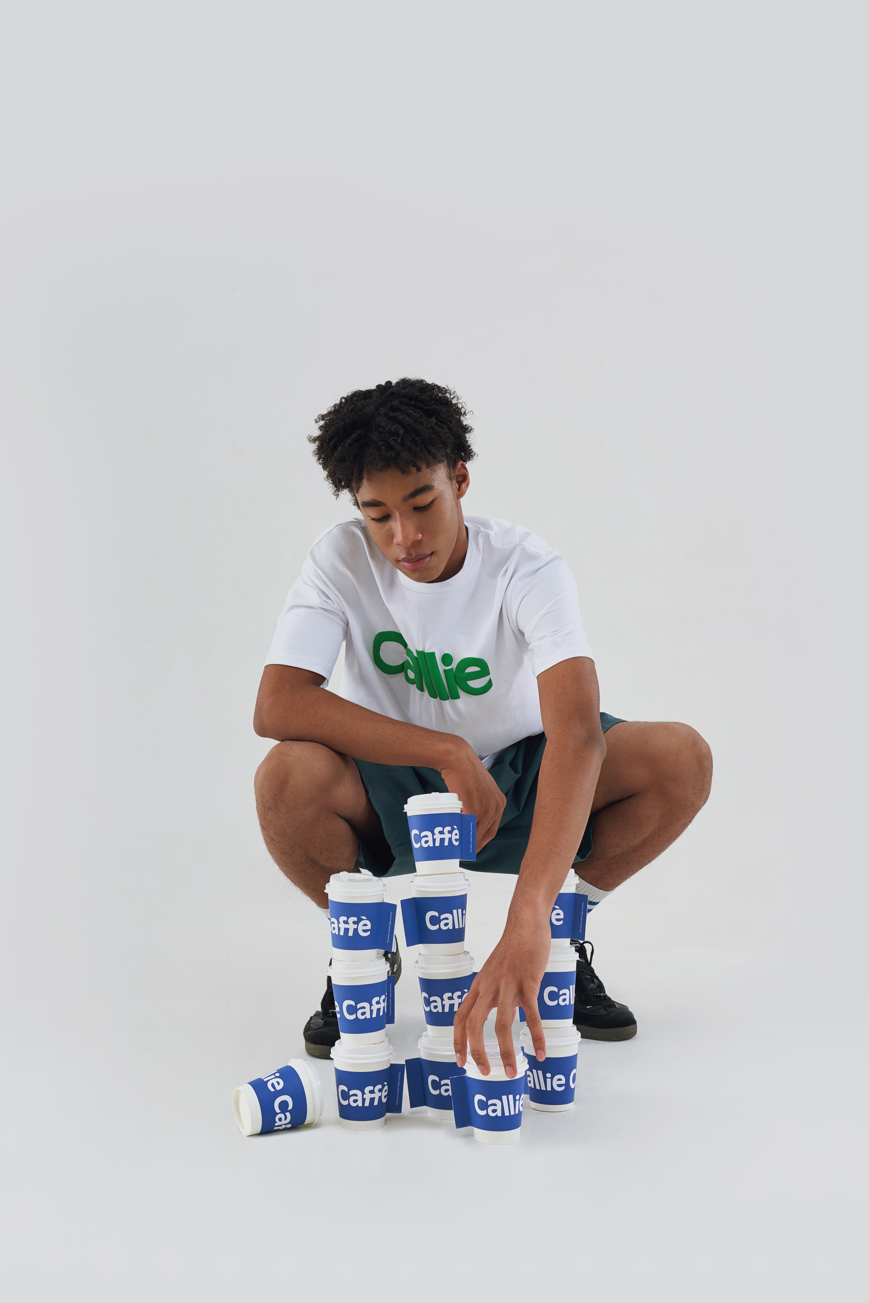 CALLIE BUBBLE T-SHIRT WHITE