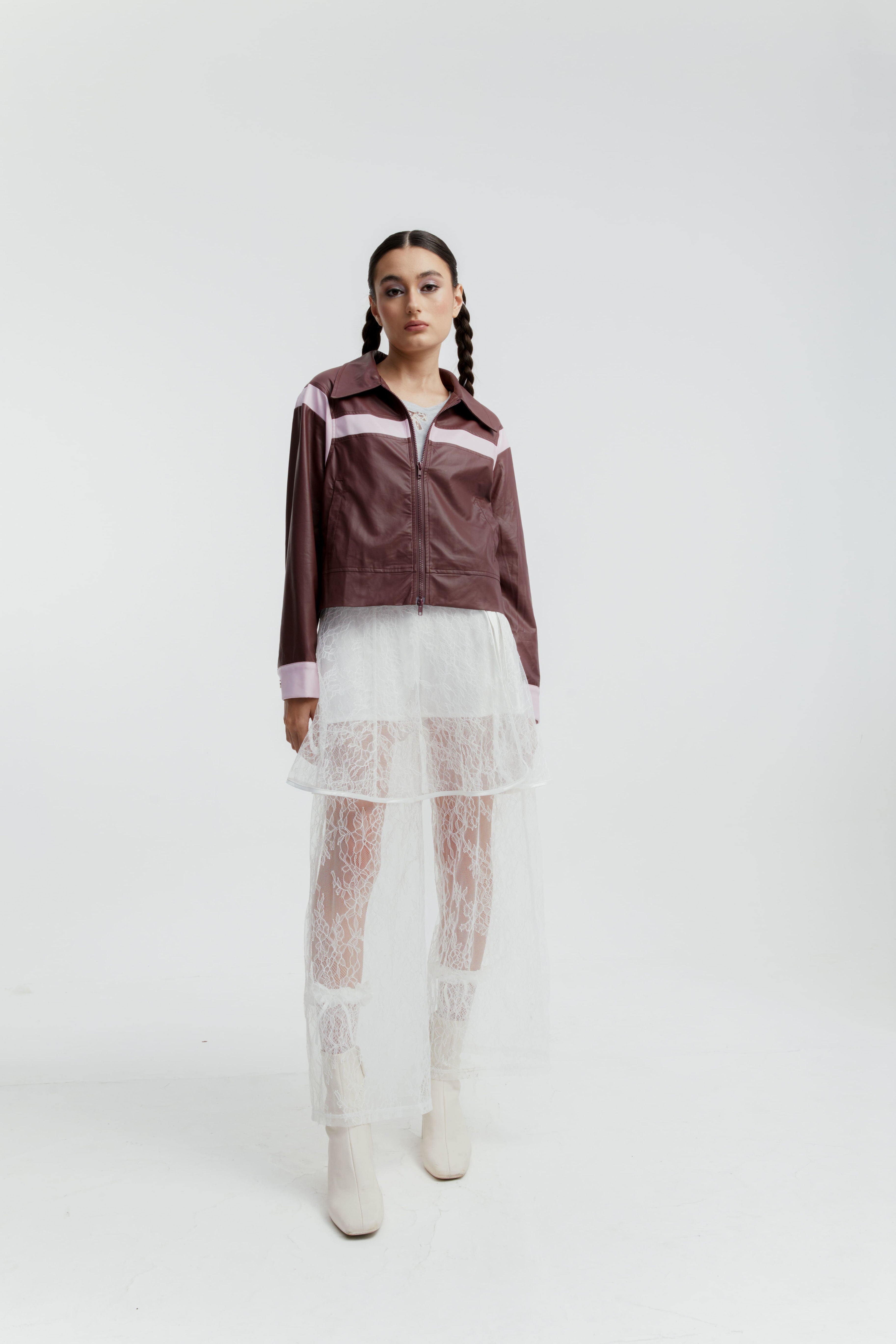 ROTHKO LEATHER JACKET BROWN - CALLIE X ANDIEN