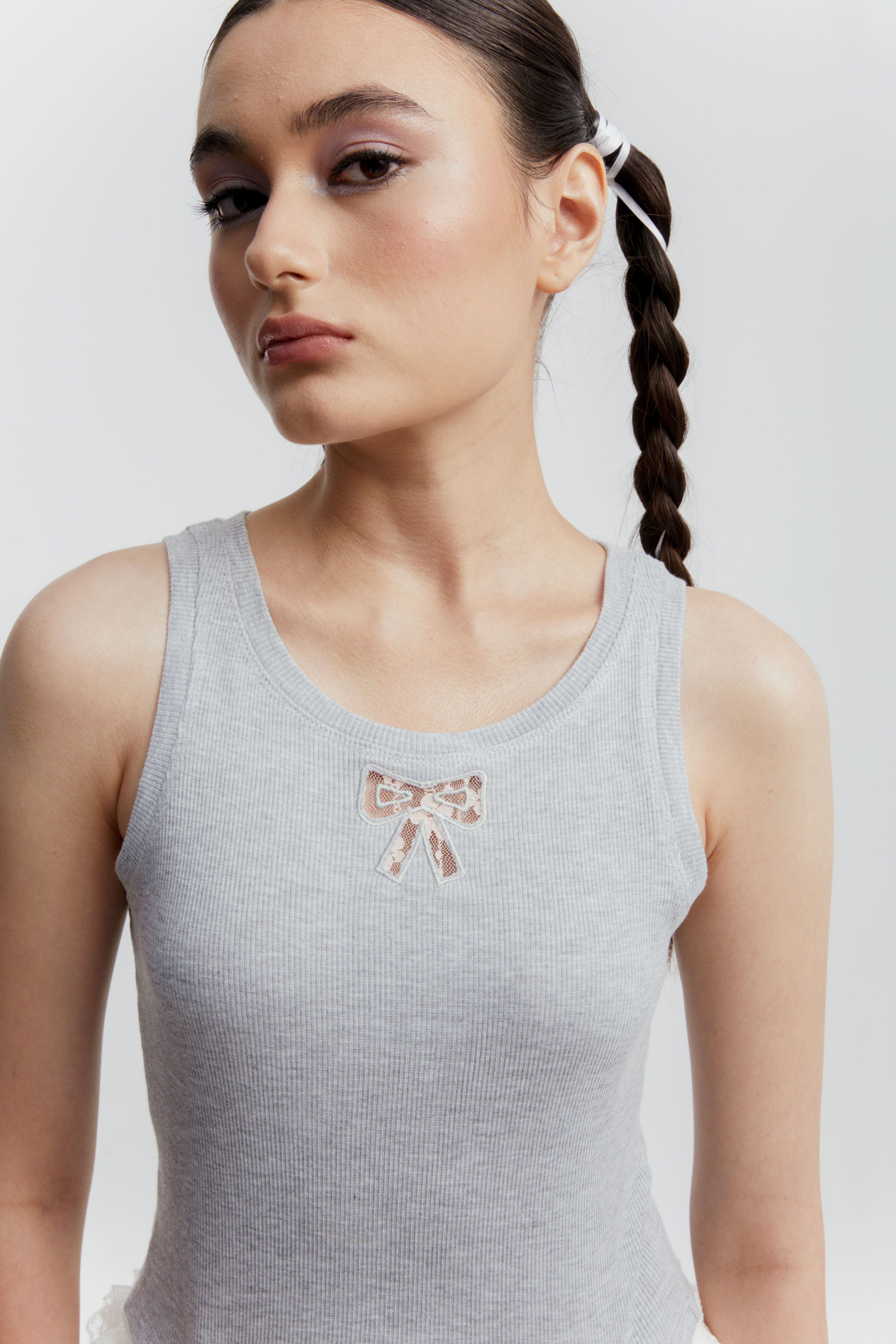 STRUTH TANK GREY - CALLIE X ANDIEN