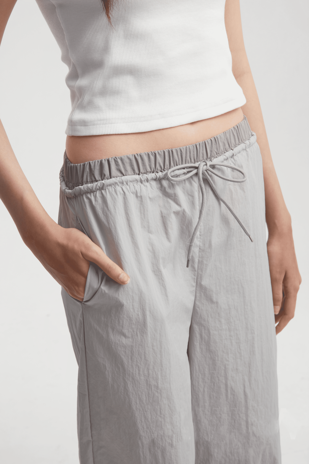ELIASSON PANTS LIGHT GREY - CALLIE X ANDIEN