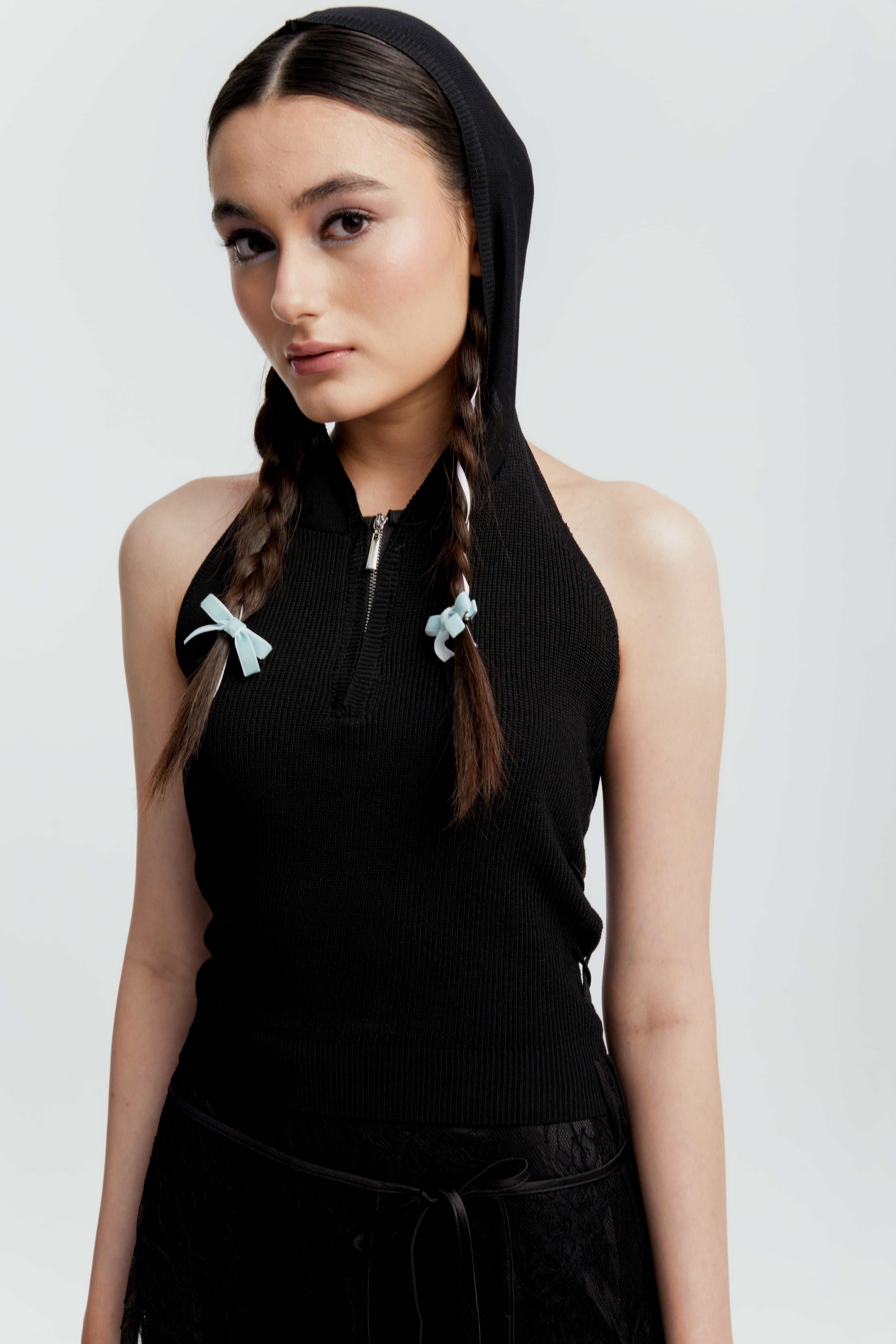 MURAKAMI TOP BLACK - CALLIE X ANDIEN