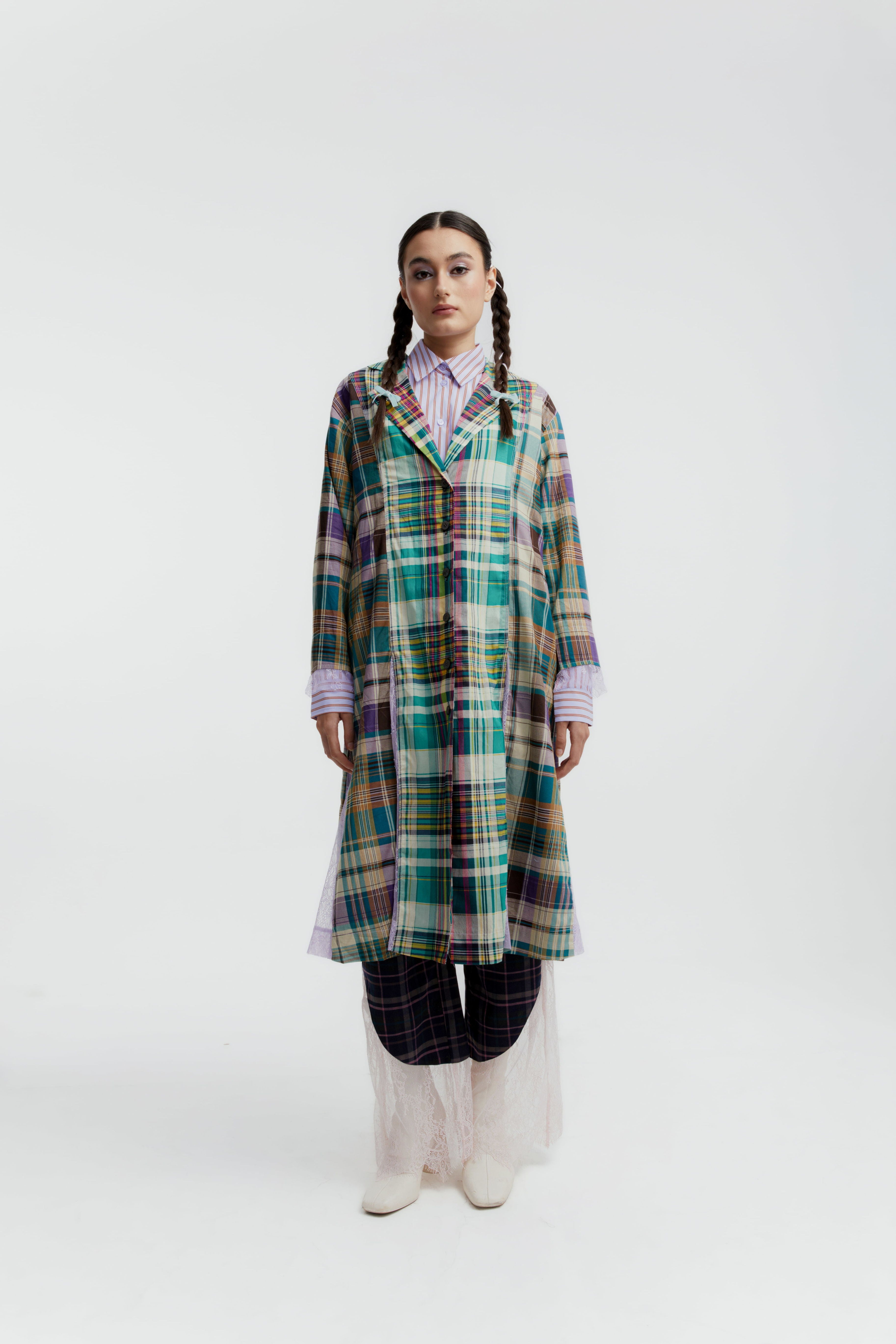 SAVILLE COAT MULTICOLOUR - CALLIE X ANDIEN
