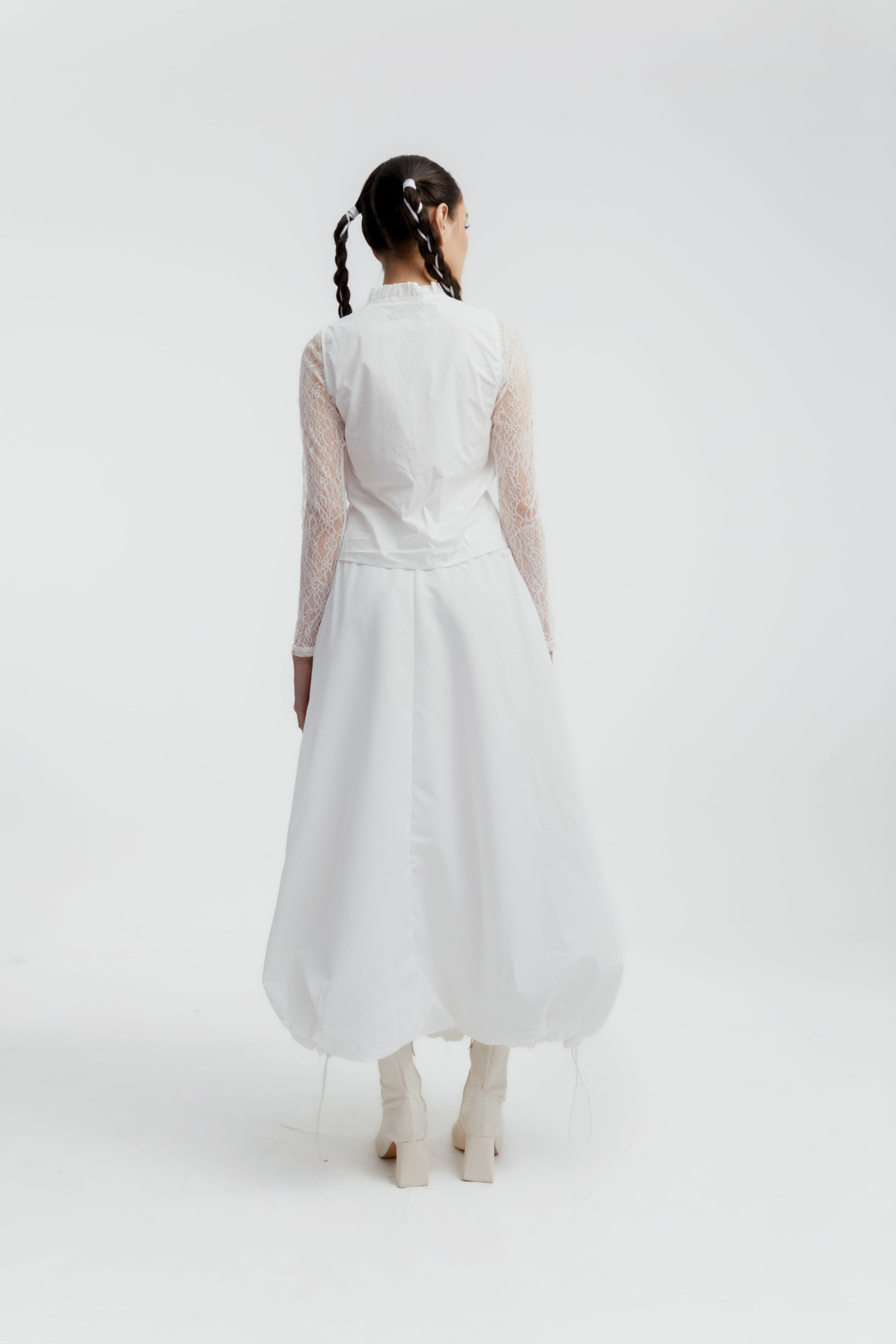 MENDIETA TOP WHITE - CALLIE X ANDIEN