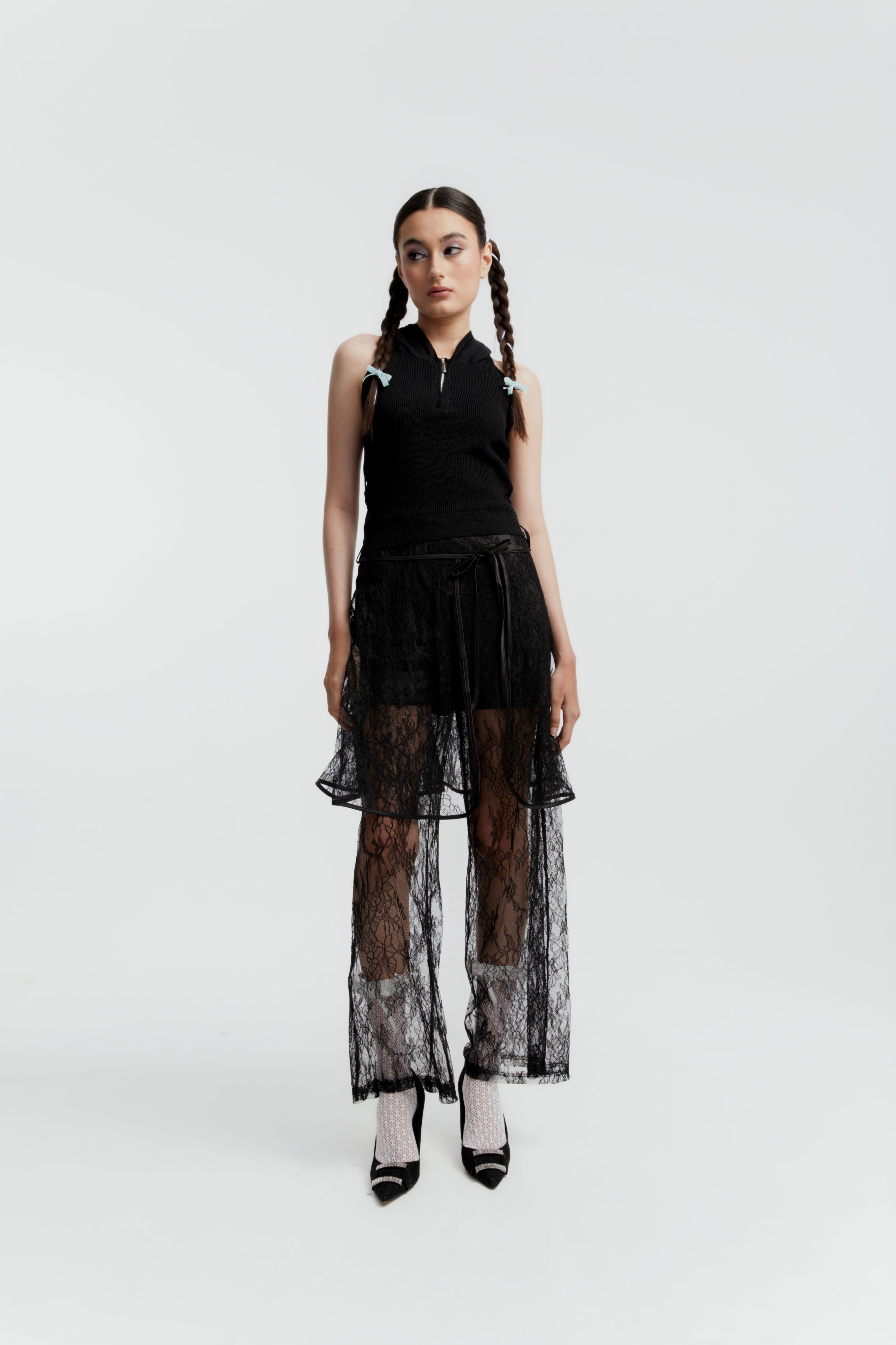 MURAKAMI TOP BLACK - CALLIE X ANDIEN