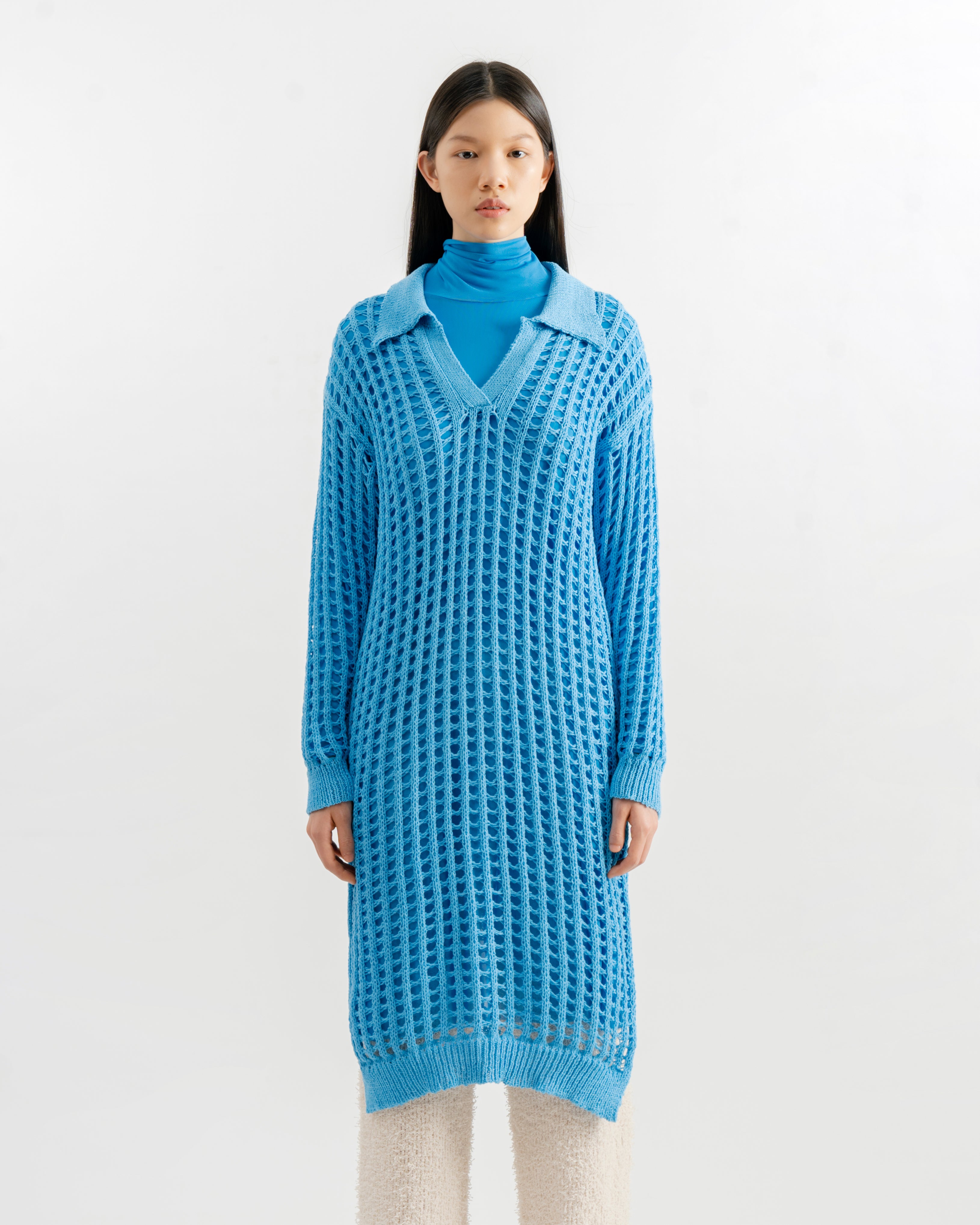 TAKSA DRESS BLUE - Callie X IKYK