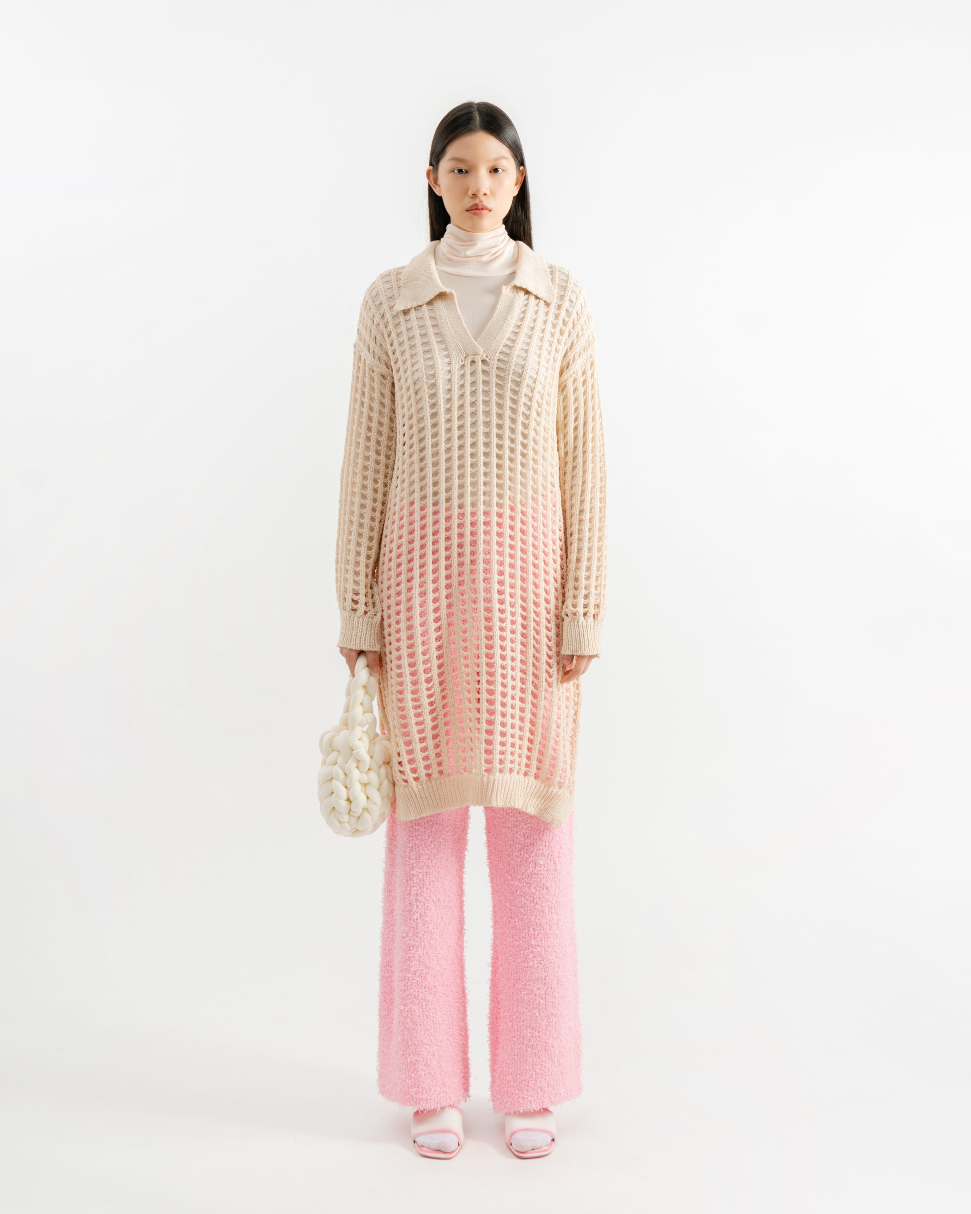 TAKSA DRESS BEIGE - Callie X IKYK