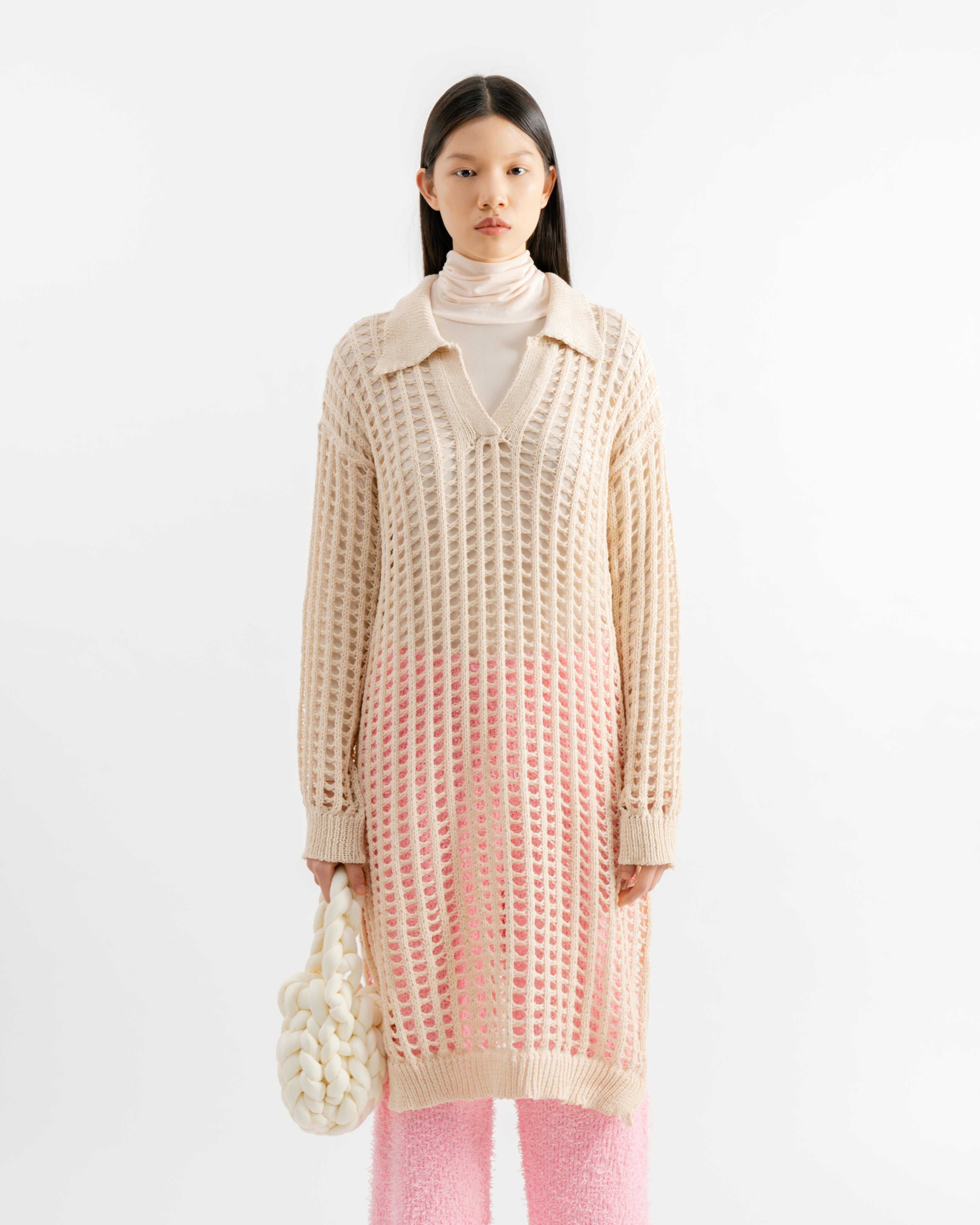 TAKSA DRESS BEIGE - Callie X IKYK